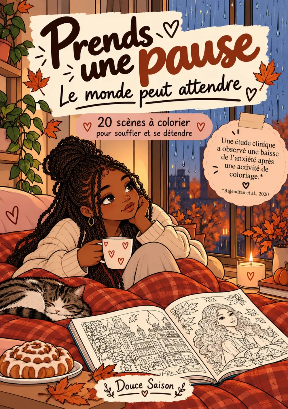 Couverture du carnet « Prends une pause — Le monde peut attendre »